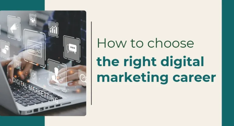 How to choose the right digital marketing course